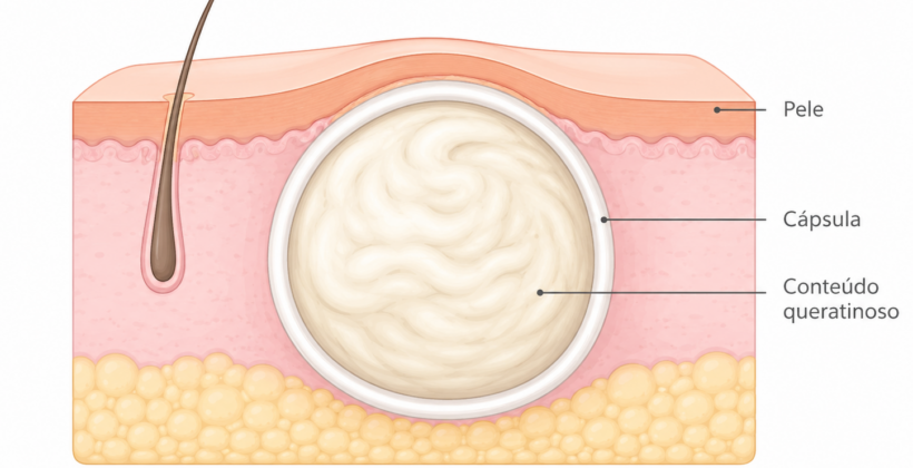 Cisto sebáceo: como identificar, quando inflama e quando remover Cisto sebáceo: como identificar, quando inflama e quando remover