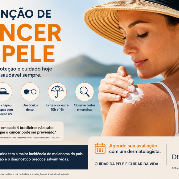 Prevenção de câncer de pele: como reduzir riscos e identificar sinais cedo