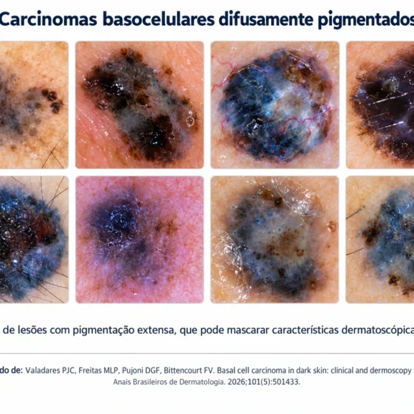 Carcinoma basocelular em pele negra: como esse câncer de pele pode aparecer? Carcinoma basocelular em pele negra: como esse câncer de pele pode aparecer?